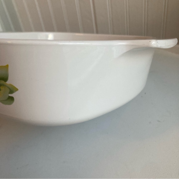 Vintage Corning Ware A -2- B, 2 Liter Summer Blush Pansies Casserole Dish Flower - Picture 9 of 12